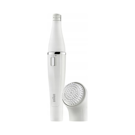 Outlet Braun Face Spa 810 depilator do twarzy wodoodporny biały bateryjne