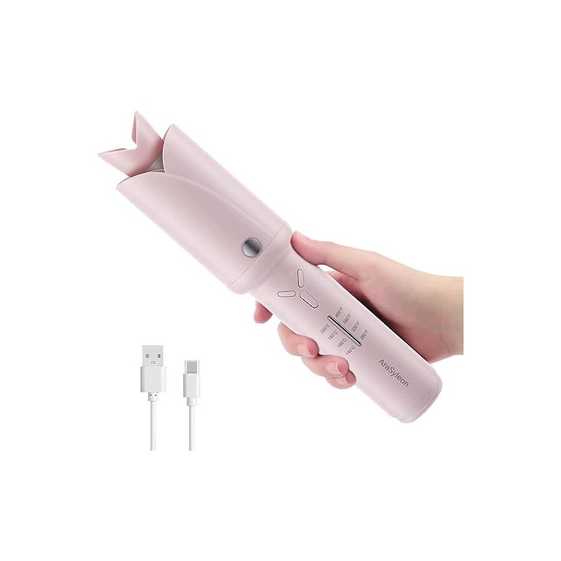 AraSyleon MATE Z01 lokówka automatyczna bezprzewodowa 32 mm USB-C 140-200°C
