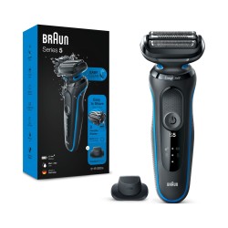 Outlet Braun Series 5 Golarka Elektryczna 51-B1200s z trymerem Niebieska