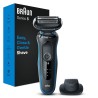 Outlet Braun Series 5 Golarka Elektryczna 51-B1200s z trymerem Niebieska