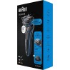 Outlet Braun Series 5 Golarka Elektryczna 51-B1200s z trymerem Niebieska