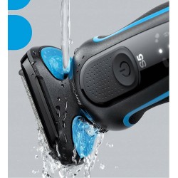 Outlet Braun Series 5 Golarka Elektryczna 51-B1200s z trymerem Niebieska