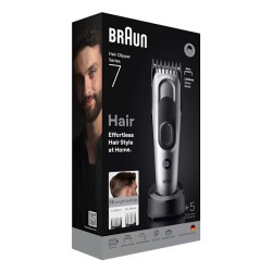 Outlet Maszynka do strzyżenia Braun Series 7 HC7590 +5 przyrządów do