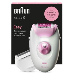 Outlet Depilator Braun Silk-épil 3-031 zasilanie przewodowe końcówki