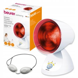 Outlet Lampa lecznicza na podczerwień Beurer IL11 100 W biały OPIS