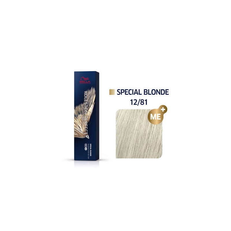 Wella Koleston Perfect ME+ Pure Naturals Farba do włosów 60ml 12/81 Blond