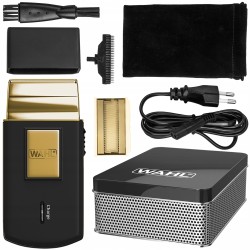 Outlet Golarka Przenośna Podróżna Wahl Travel Shaver 7057-016 Czarno-Złota