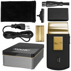 Outlet Golarka Przenośna Podróżna Wahl Travel Shaver 7057-016 Czarno-Złota