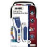 Outlet WAHL Maszynka do Włosów Color Pro Cordless Combo Srebrna + Akcesoria