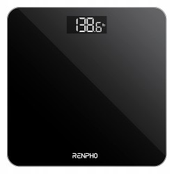 Outlet RENPHO elektroniczna waga łazienkowa 180 kg LED technologia Step-On