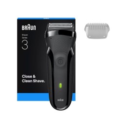 Outlet Golarka męska elektryczna BRAUN Series 3 300S Czarny