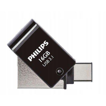 Pendrive Philips 16 GB (FM16DC152B/00) idealne w podróży przenośne OPIS