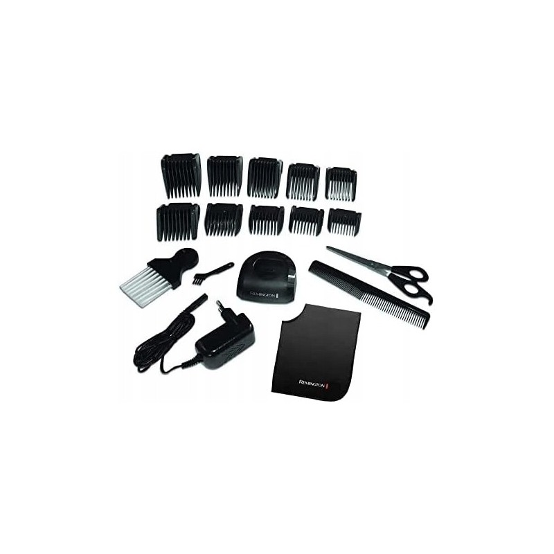 Outlet Maszynka do strzyżenia Remington HC5811 Walizka + 10 nasadek