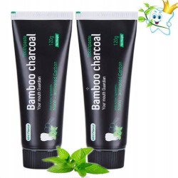 Vista Pasta do Zębów Wybielająca z Węglem Aktywnym Bamboo 2x120g