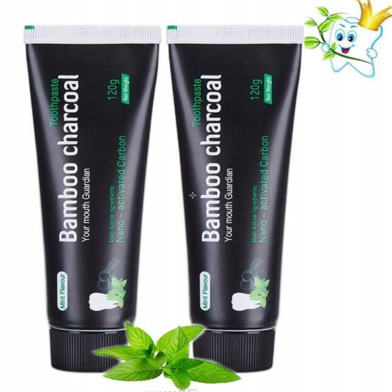 Vista Pasta do Zębów Wybielająca z Węglem Aktywnym Bamboo 2x120g