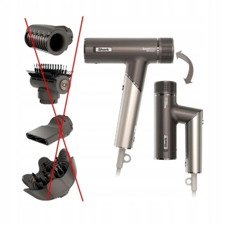 USZKODZONY Suszarka do włosów Shark SpeedStyle Pro FLEX HD542EU multistyler