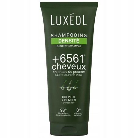 Luxeol Szampon Zwiększający Gęstość Włosów 200ml Bez Siarczanów
