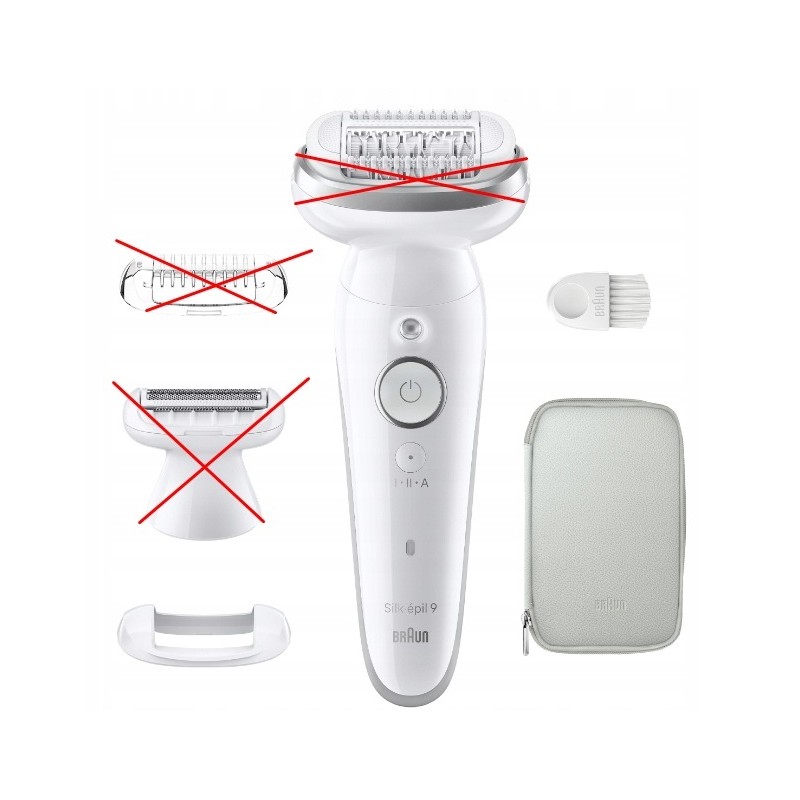 Outlet Braun Silk-épil 9 SES9041 depilator SensoSmart akumulatorowy Wet Dry