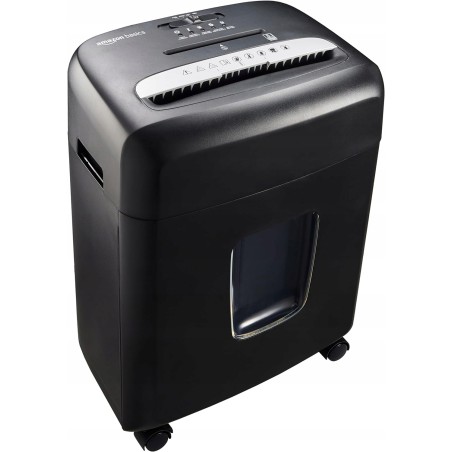 Outlet Niszczarka 15L Amazon Basics C217-C 8 arkuszy CD P-4 Czarny