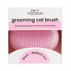 CAT TEEZER Szczotka dla kotów do czesania sierści Millenial Pink Różowa