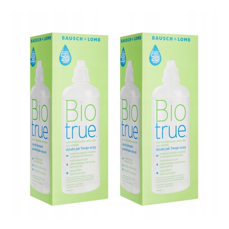 Płyn do pielęgnacji Soczewek Kontaktowych Bausch + Lomb Biotrue 300 ml