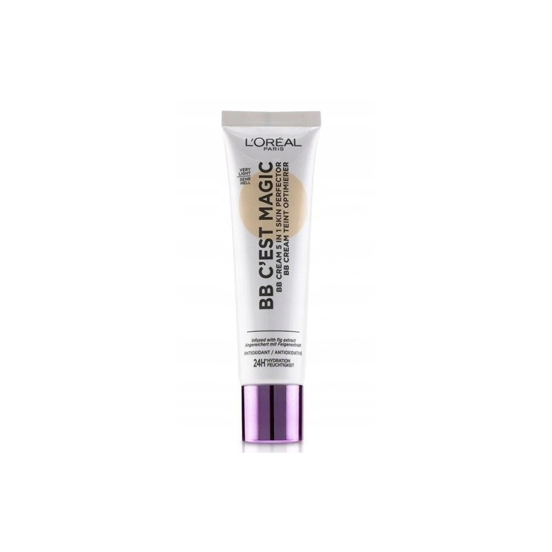 Krem do twarzy L'Oréal Paris Magic BB 5in1 B5+E na dzień 20 SPF 30 ml