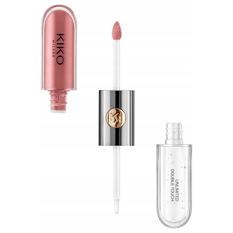 KIKO Milano Unlimited Double Touch długotrwała szminka w płynie z połyskiem
