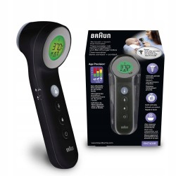 Outlet Braun BNT 400 Termometr bezdotykowy do czoła z systemem Age