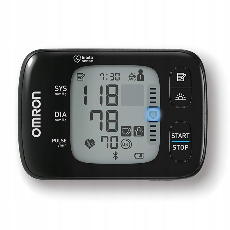 Outlet Omron RS7 Intelli IT ciśnieniomierz nadgarstkowy BT 13,5-21,5 cm