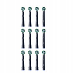 Oral-B Pro Cross Action Black Końcówki do szczoteczek elektrycznych 12 szt.