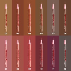 Konturówka Do Ust NYX Lip Lingerie z Tintem Hot Heavy Wykręcana