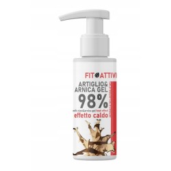 FIT ATTIVI Żel z 98% Ekstraktu z Arniki i Korzenia na Ból Mięśni 100ml 3,36