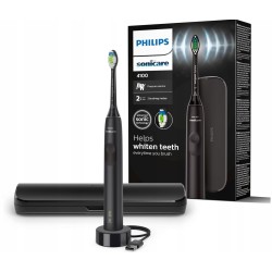 Outlet Philips Sonicare 4100 HX3683/54 Czarna Szczoteczka Soniczna + Etui