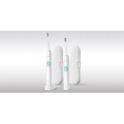 Outlet 2x Szczoteczka Soniczna Elektryczna do zębów Philips HX6807/35