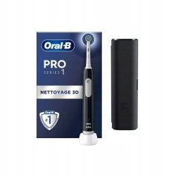 Braun Oral-B Pro Elektryczna szczoteczka do zębów dla dorosłych 1 Czarna