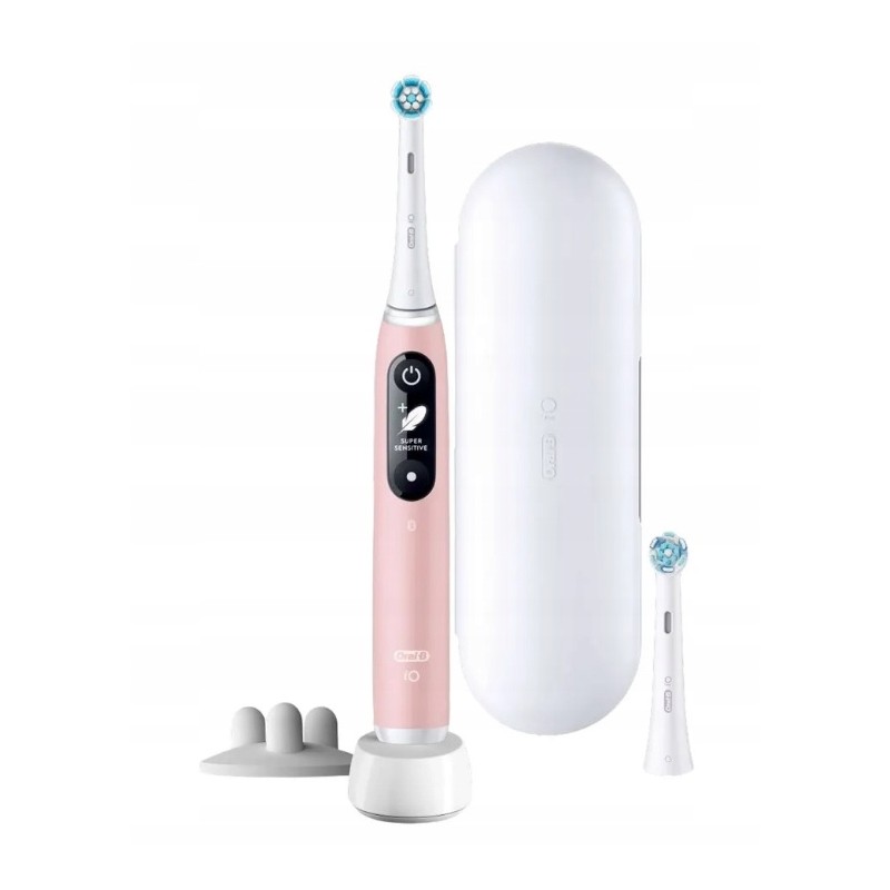 Outlet Szczoteczka elektryczna Oral-B iO 6S Różowa + Etui + 2 końcówki