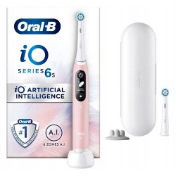 Outlet Szczoteczka elektryczna Oral-B iO 6S Różowa + Etui + 2 końcówki