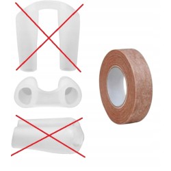 Outlet Silikonowy Retiner do Nosa po Rynoplastyce Plaster Micropore 6
