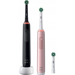 Outlet Szczoteczka elektryczna Oral-B Pro 3 3900 dwupak 45000 obr./min