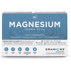 Granions Magnez 150 mg na zmniejszenie zmęczenia i stresu, 16 amp.