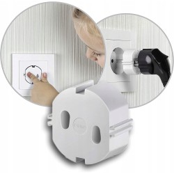 Outlet Zaślepki osłonki zabezpieczenie gniazdek elektrycznych typu F 5