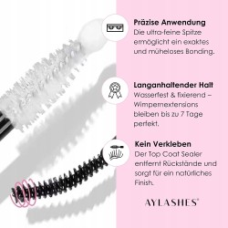 AYLASHES Duo Pen Bond & Seal - Klej i Utrwalacz do Rzęs Clear