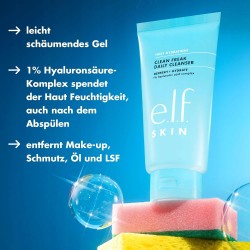 e.l.f. SKIN Mini Żel Oczyszczający 28,3 g z kwasem hialuronowym