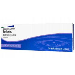 Soczewki jednodniowe SofLens Daily Disposable Bausch + Lomb 30 sztuk -0.50