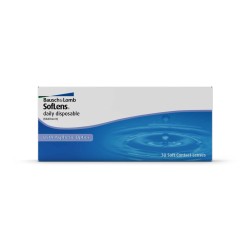 Soczewki jednodniowe SofLens Daily Disposable Bausch + Lomb 30 sztuk -0.50