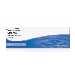 Soczewki jednodniowe SofLens Daily Disposable Bausch + Lomb 30 sztuk -0.50