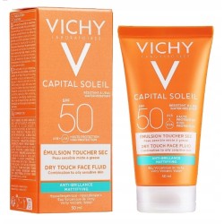 Krem do twarzy matujący Vichy Capital Soleil SPF50+ przeciwsłoneczny 50ml