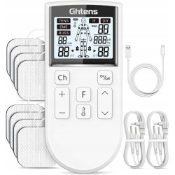 Outlet GHTENS 5 w 1 elektrostymulator TENS EMS 80 programów 16 poziomów