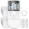 Outlet GHTENS 5 w 1 elektrostymulator TENS EMS 80 programów 16 poziomów