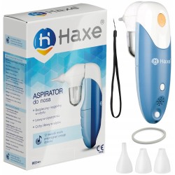 Aspirator do nosa BEZ POJEMNICZKA elektryczny Haxe NS1 dla niemowląt OPIS